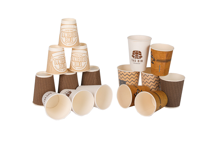 Tasses chaudes isolées à double paroi